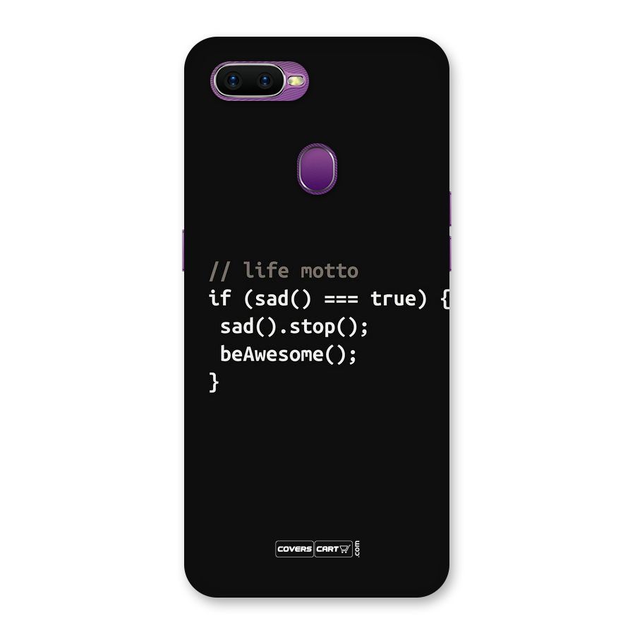 Programmers Life Back Case for Oppo F9