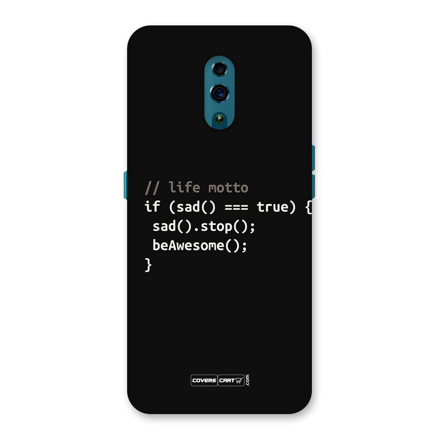 Programmers Life Back Case for Oppo Reno