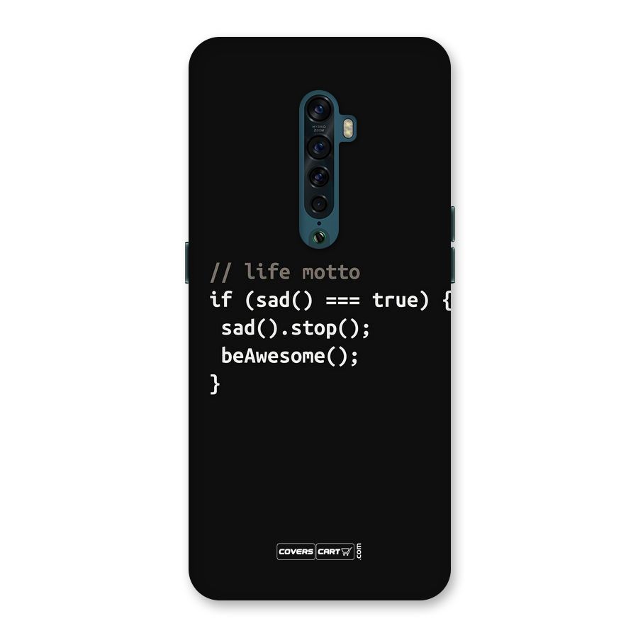 Programmers Life Back Case for Oppo Reno2