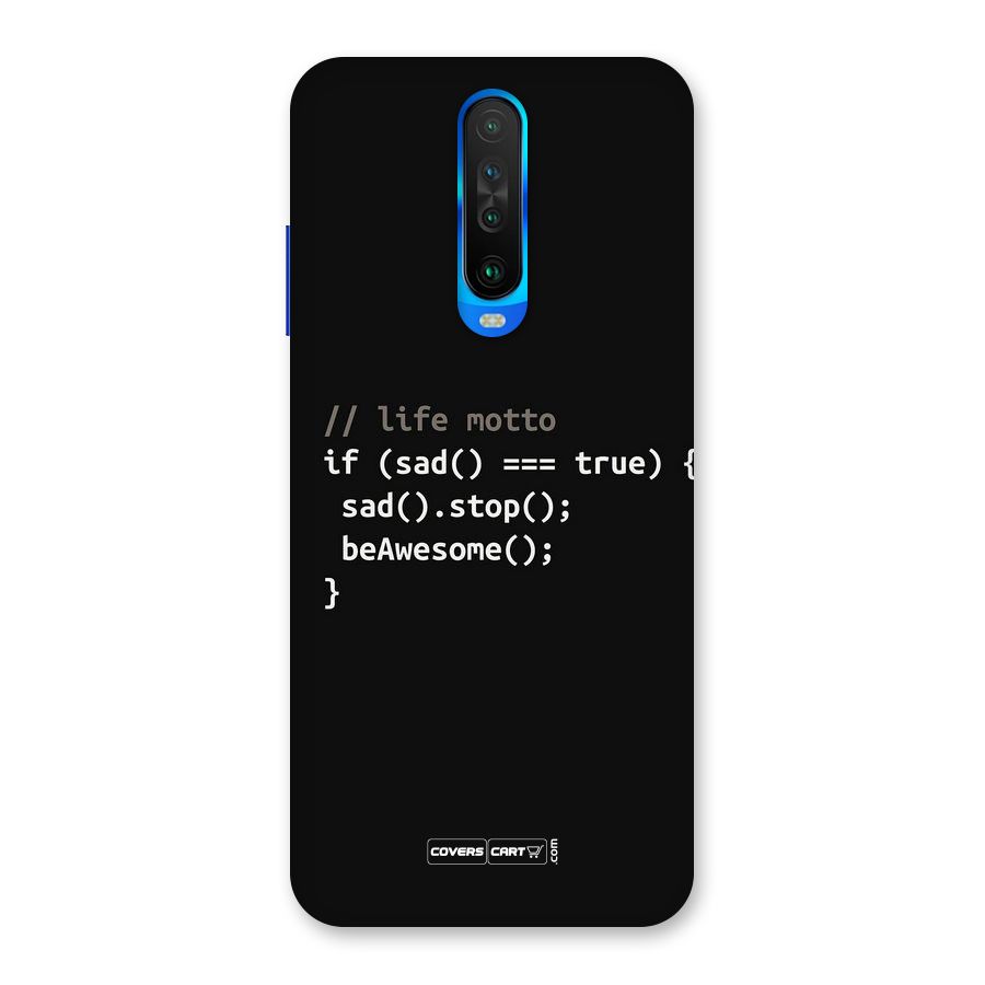 Programmers Life Back Case for Poco X2