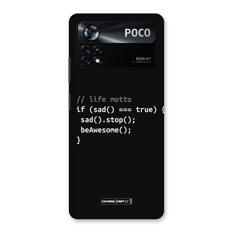Programmers Life Back Case for Poco X4 Pro 5G