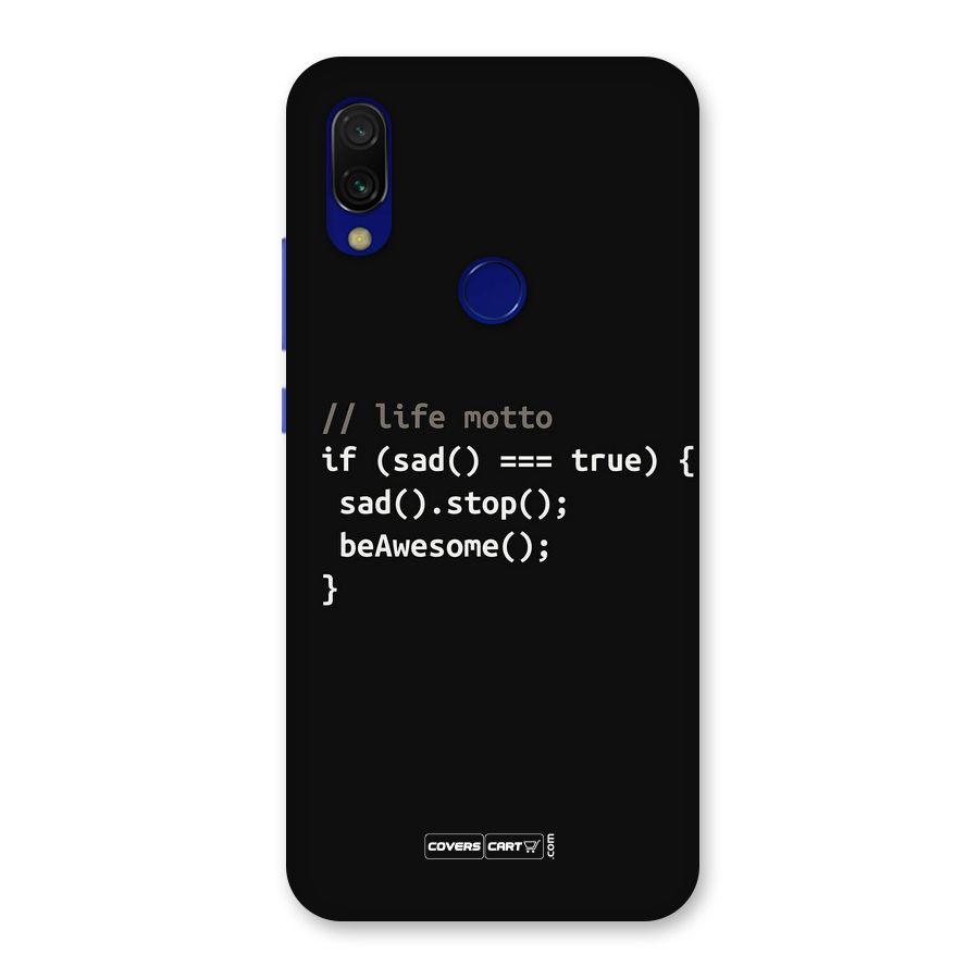 Programmers Life Back Case for Redmi 7