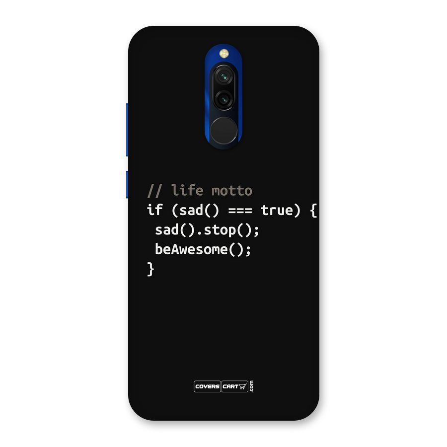 Programmers Life Back Case for Redmi 8