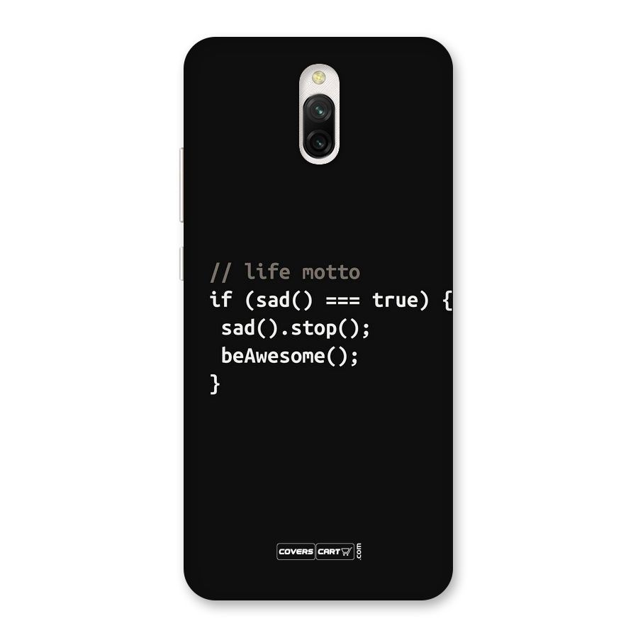 Programmers Life Back Case for Redmi 8A Dual