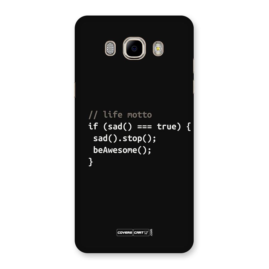 Programmers Life Back Case for Samsung Galaxy J7 2016
