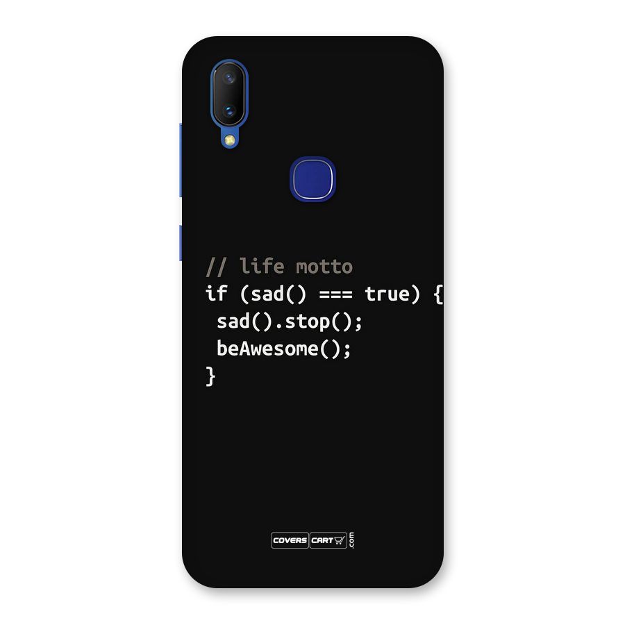 Programmers Life Back Case for Vivo V11