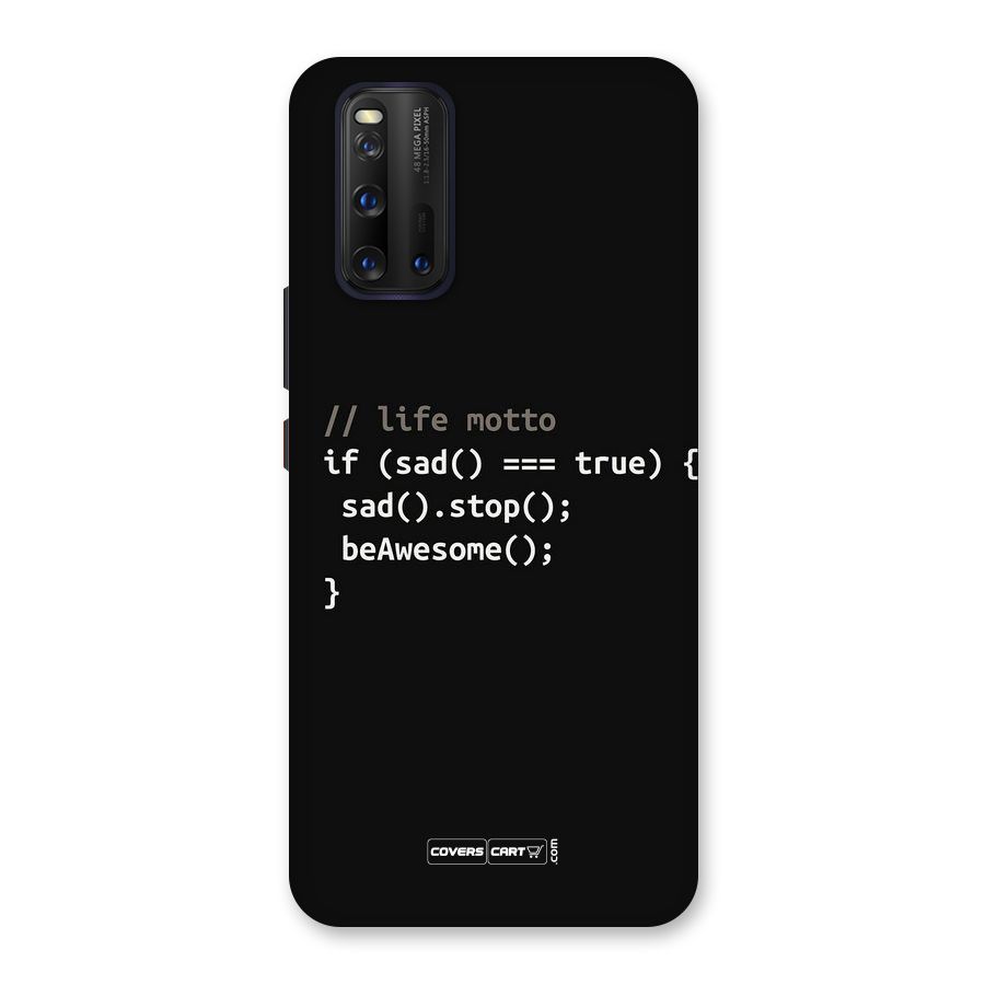 Programmers Life Back Case for Vivo iQOO 3