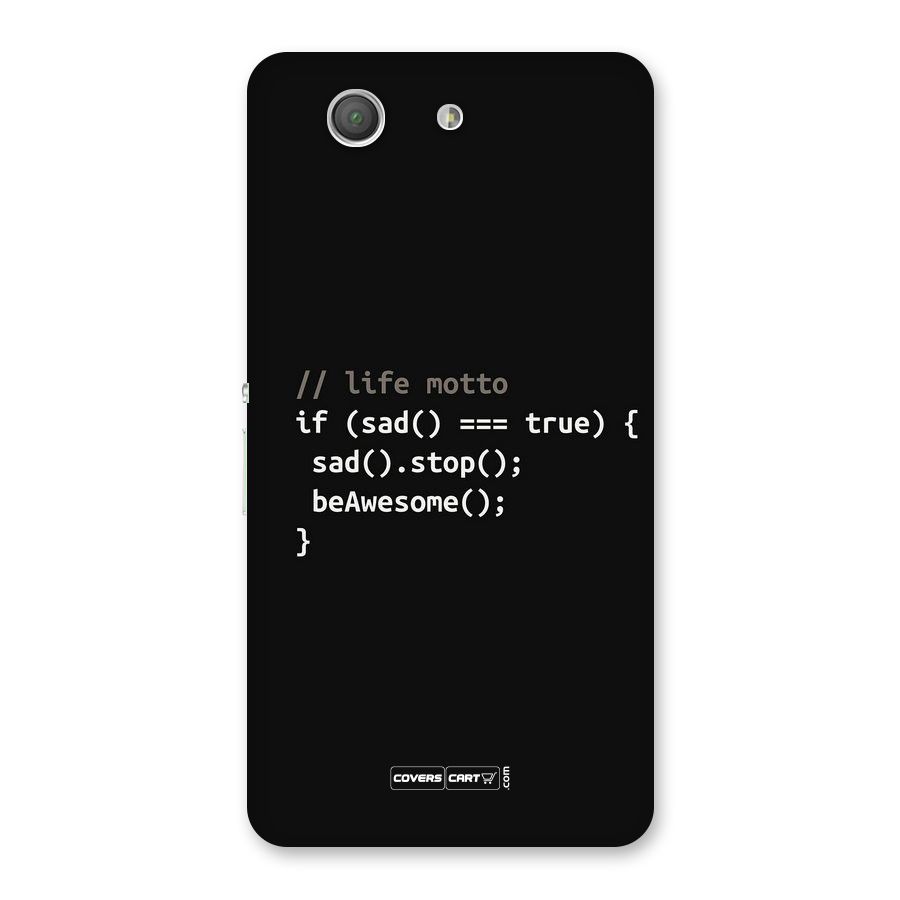 Programmers Life Back Case for Xperia Z3 Compact