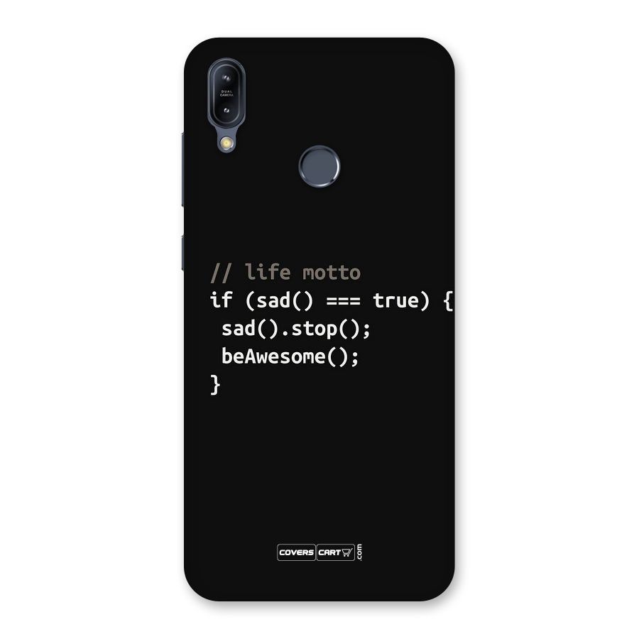 Programmers Life Back Case for Zenfone Max M2