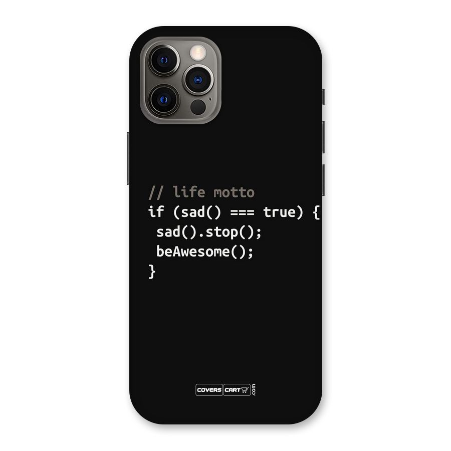 Programmers Life Back Case for iPhone 12 Pro