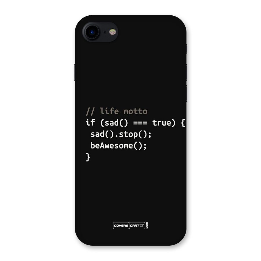 Programmers Life Back Case for iPhone SE 2020