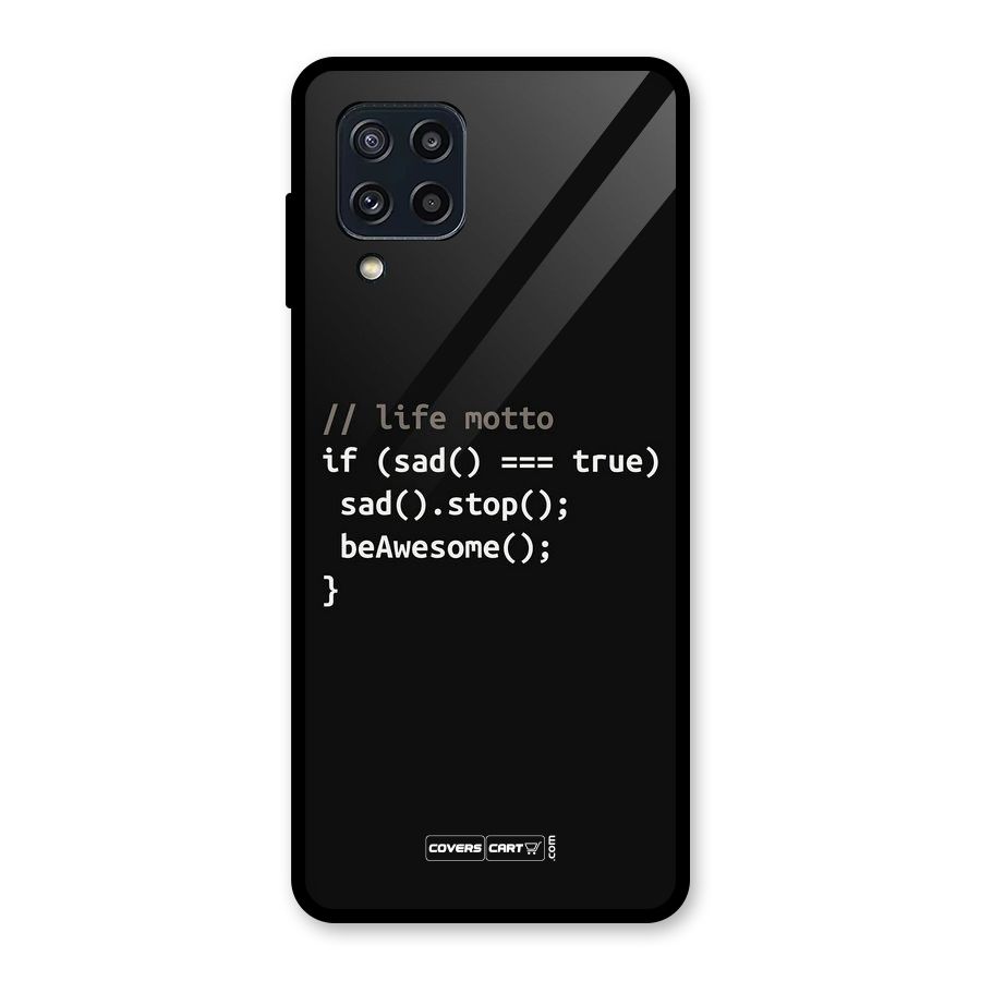 Programmers Life Glass Back Case for Galaxy M32