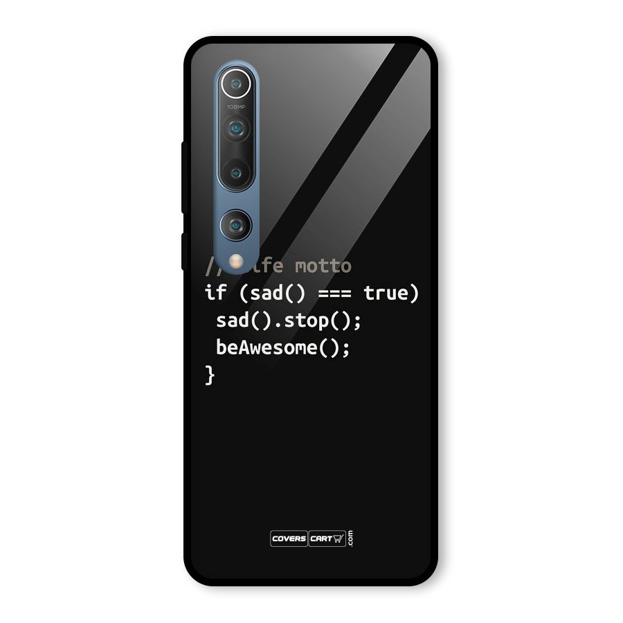 Programmers Life Glass Back Case for Mi 10