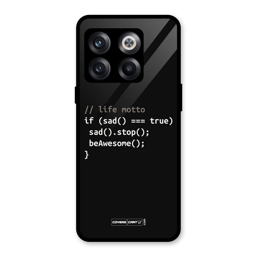 Programmers Life Glass Back Case for OnePlus 10T