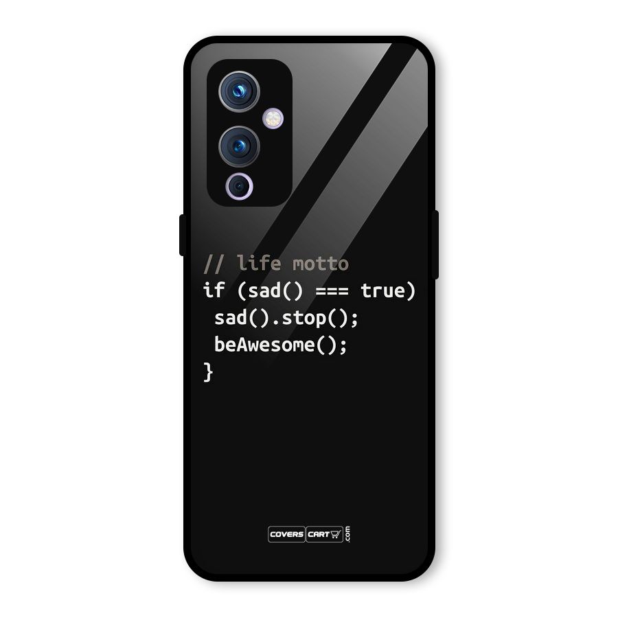 Programmers Life Glass Back Case for OnePlus 9