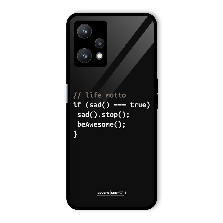 Programmers Life Glass Back Case for Realme 9 Pro 5G