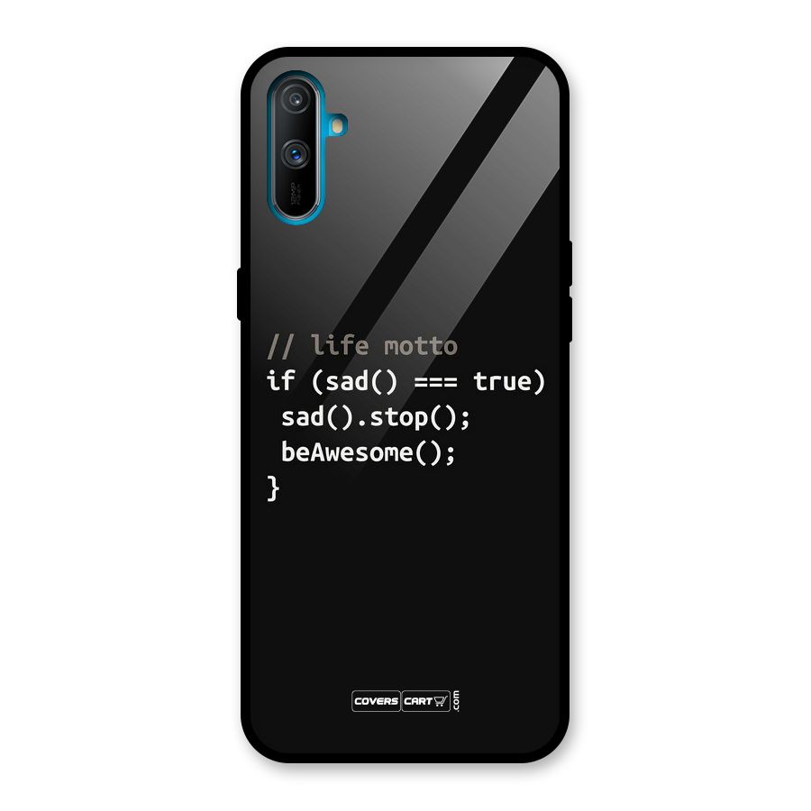 Programmers Life Glass Back Case for Realme C3