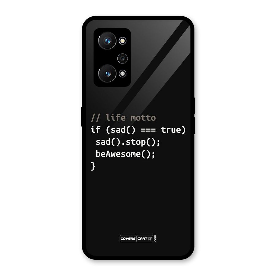 Programmers Life Glass Back Case for Realme GT Neo 3T