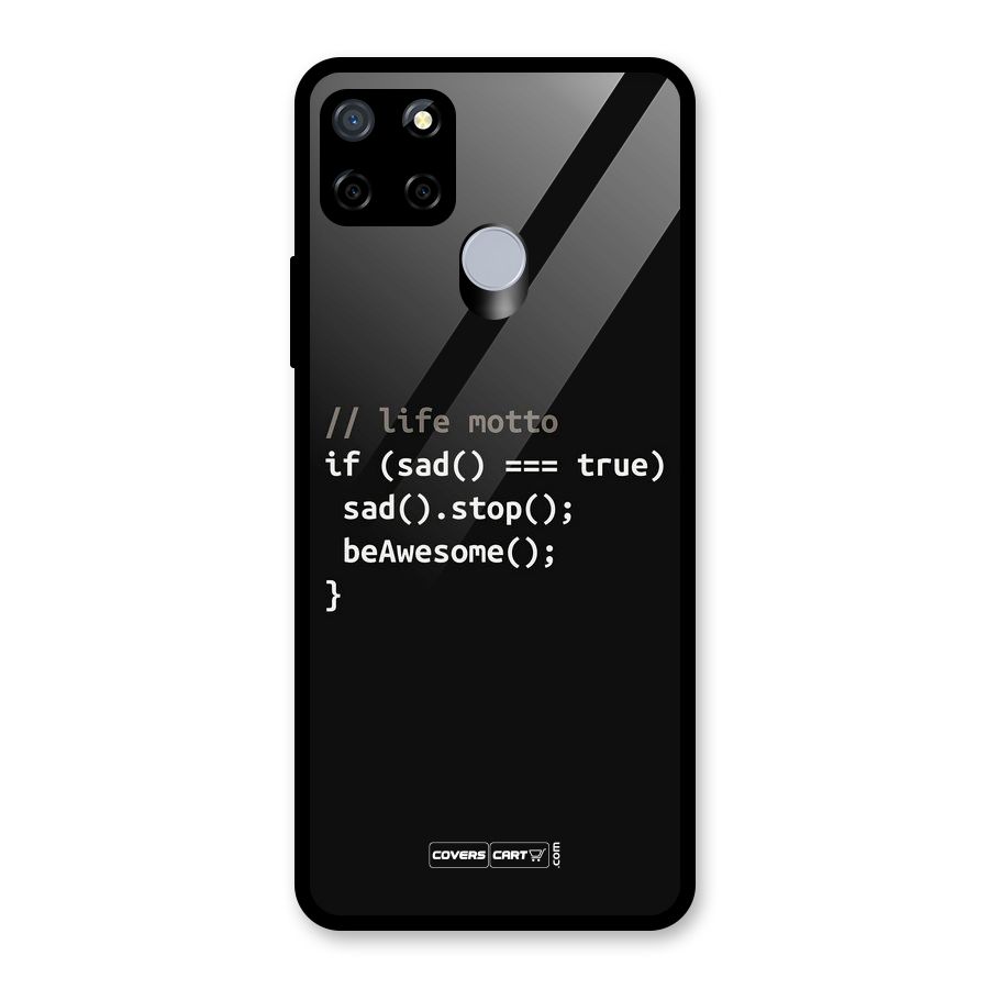 Programmers Life Glass Back Case for Realme Narzo 20