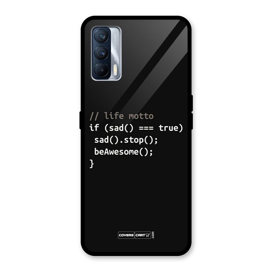 Programmers Life Glass Back Case for Realme X7