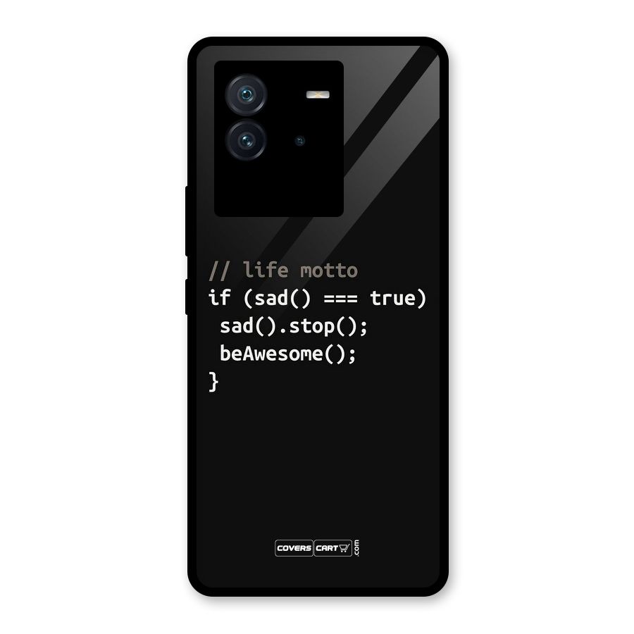 Programmers Life Glass Back Case for Vivo iQOO Neo 6 5G