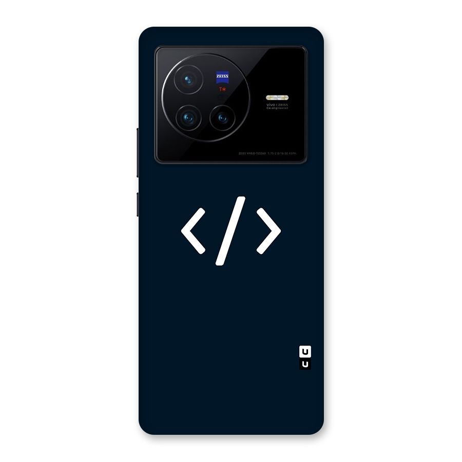 Programmers Style Symbol Back Case for Vivo X80