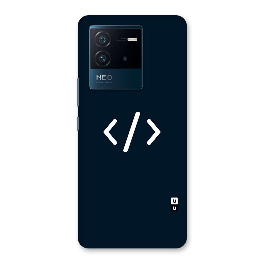 Programmers Style Symbol Back Case for Vivo iQOO Neo 6 5G