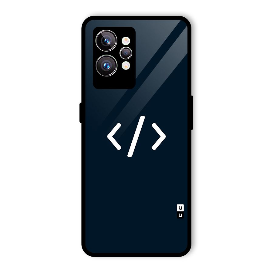 Programmers Style Symbol Glass Back Case for Realme GT2 Pro