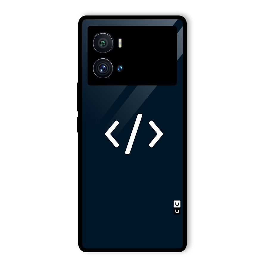 Programmers Style Symbol Glass Back Case for Vivo iQOO 9 Pro