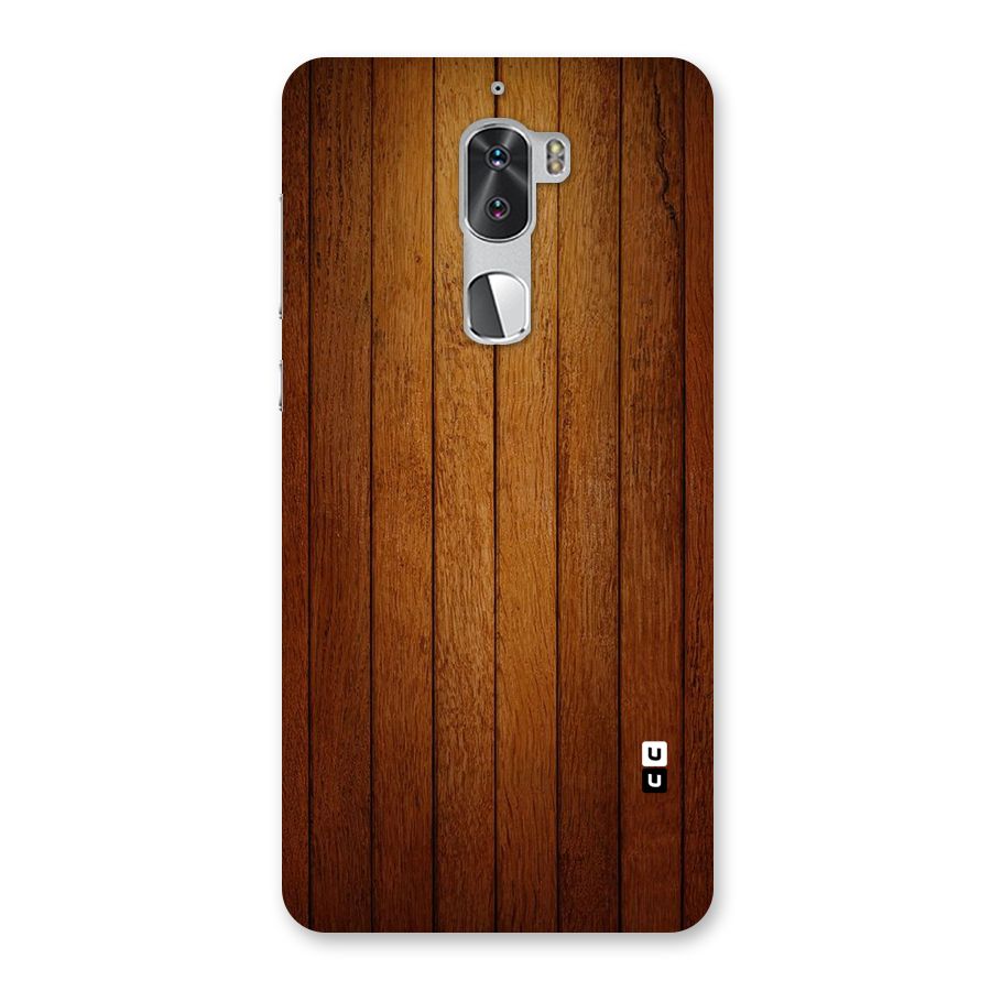 Proper Brown Wood Back Case for Coolpad Cool 1