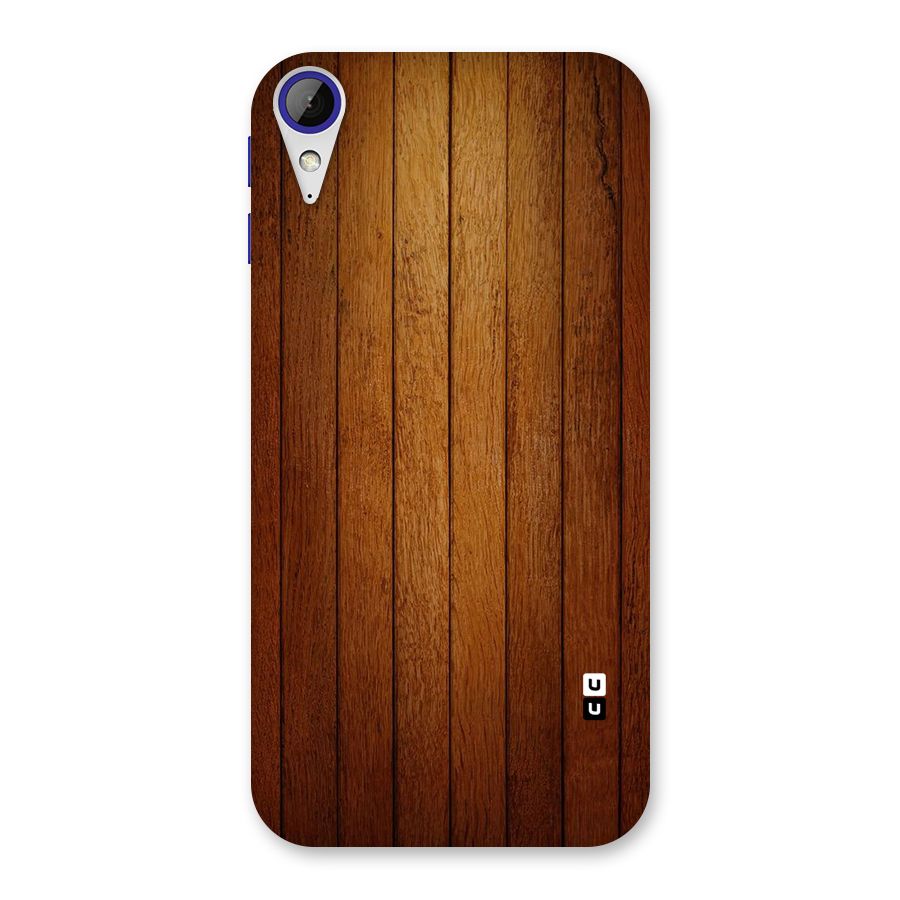 Proper Brown Wood Back Case for Desire 830