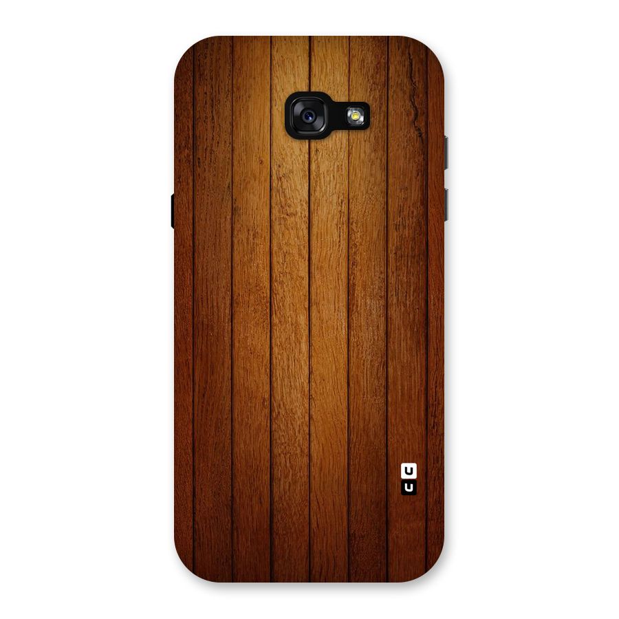 Proper Brown Wood Back Case for Galaxy A7 (2017)