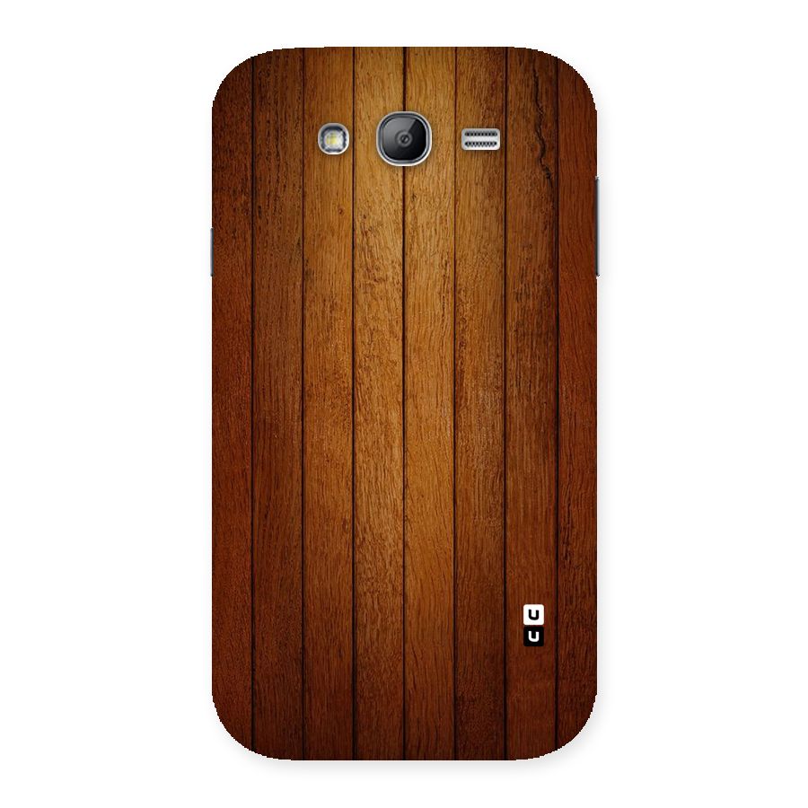 Proper Brown Wood Back Case for Galaxy Grand Neo Plus