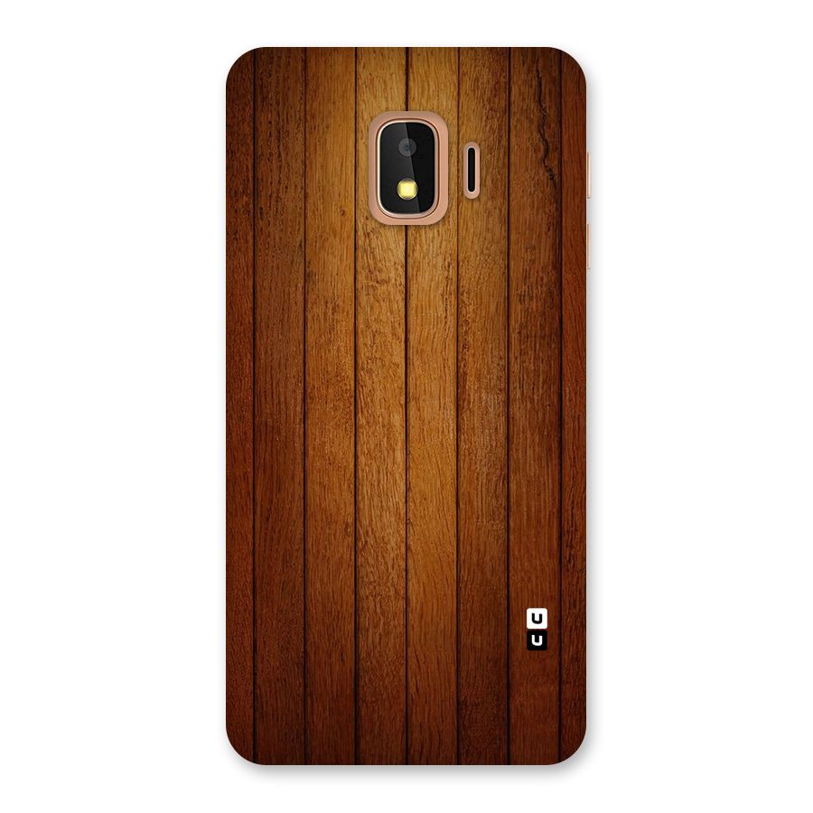 Proper Brown Wood Back Case for Galaxy J2 Core