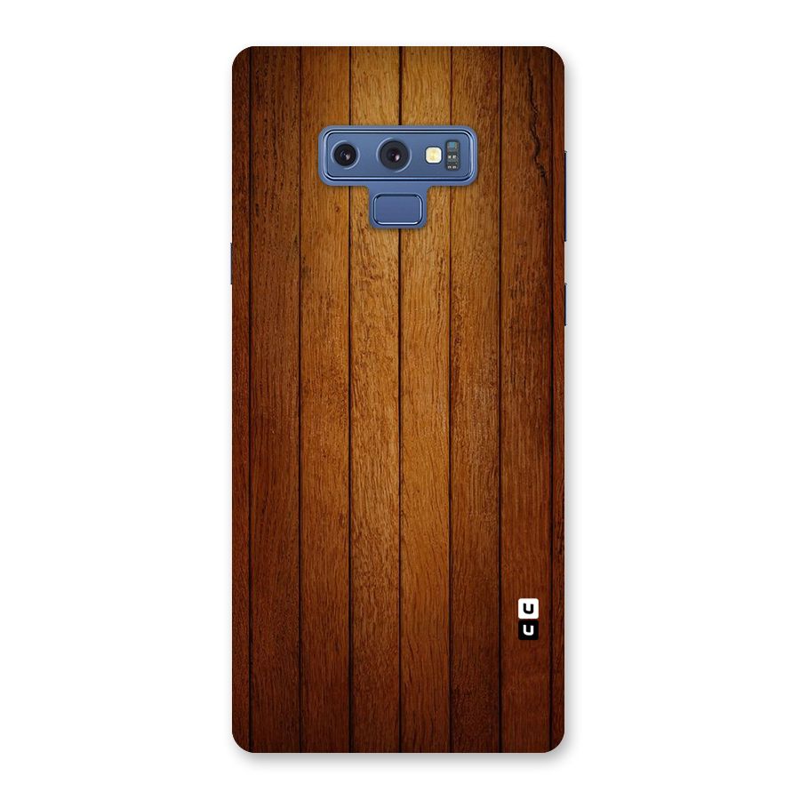 Proper Brown Wood Back Case for Galaxy Note 9