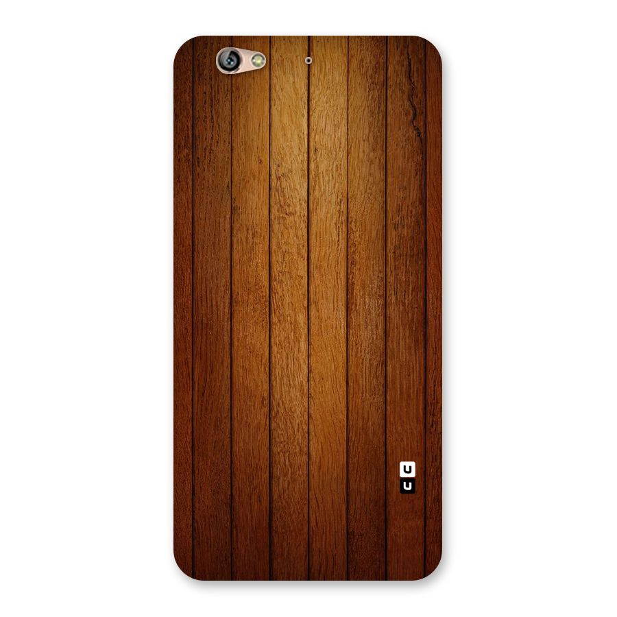 Proper Brown Wood Back Case for Gionee S6