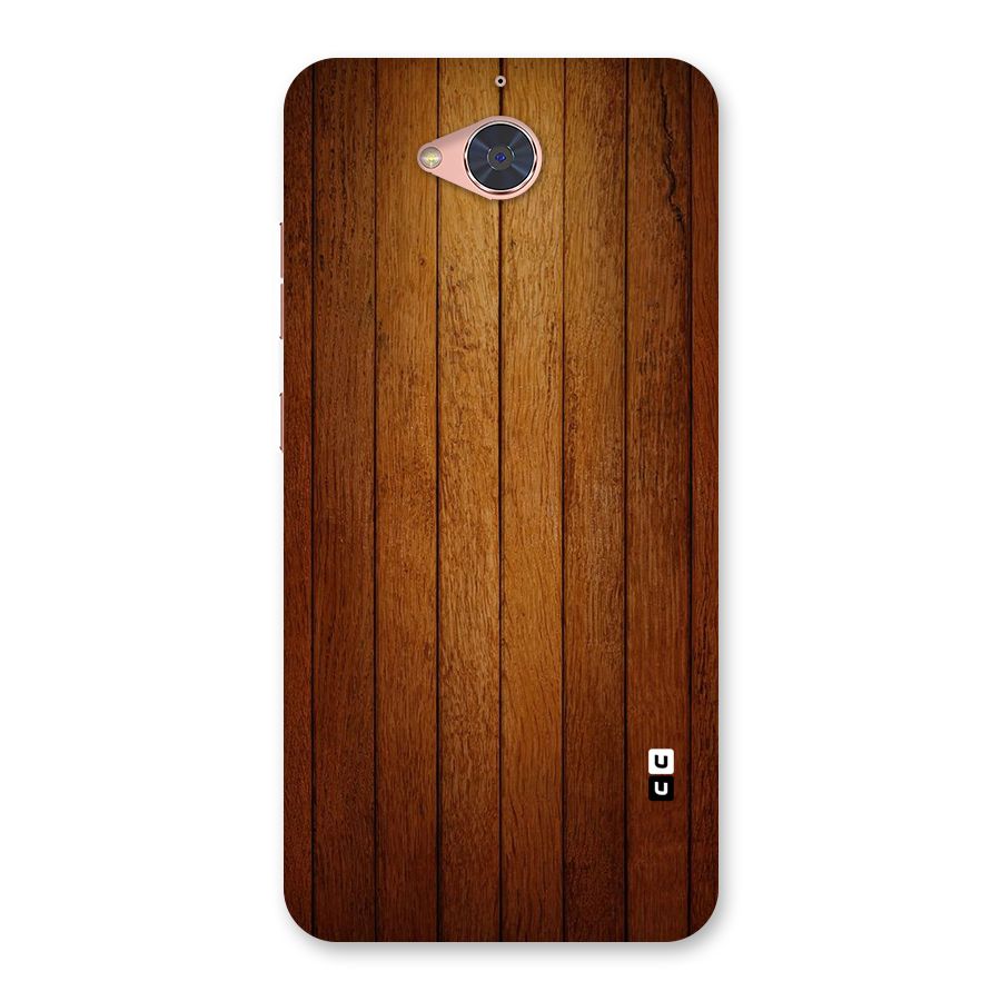Proper Brown Wood Back Case for Gionee S6 Pro