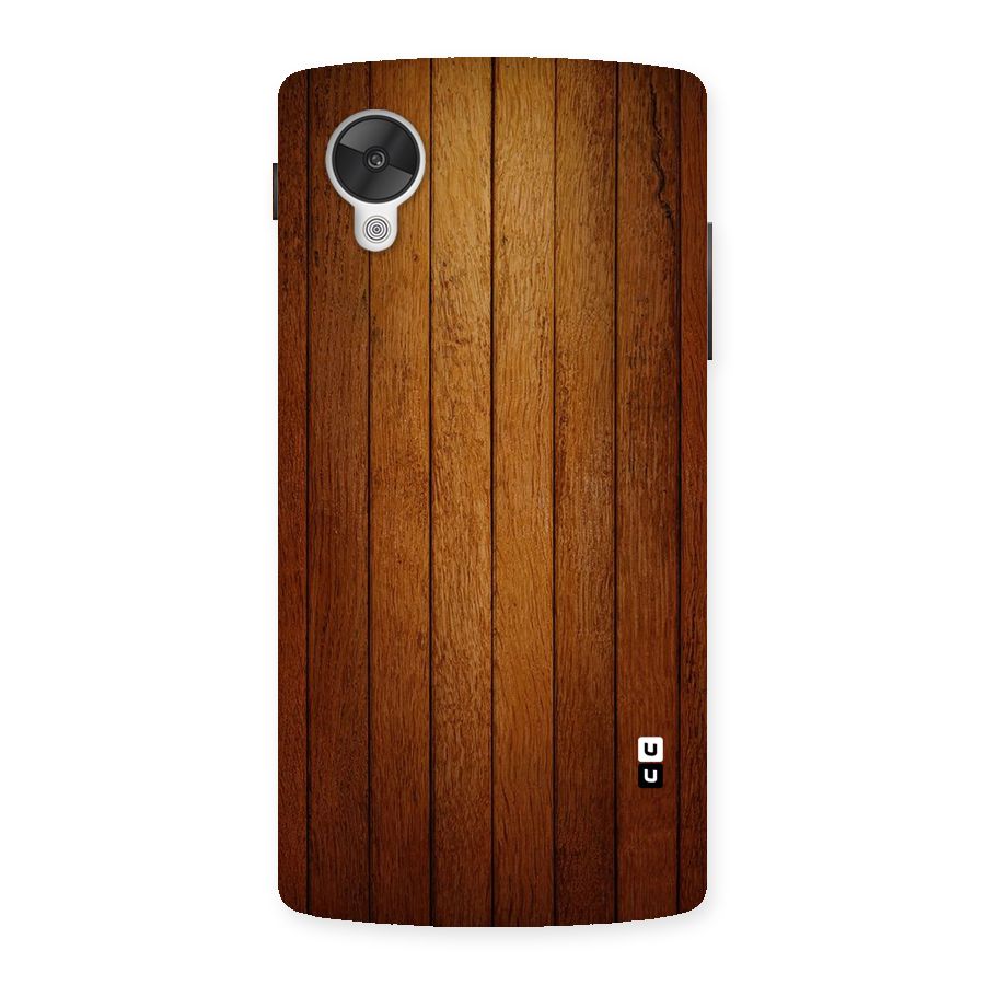 Proper Brown Wood Back Case for Google Nexsus 5