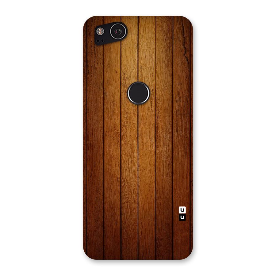 Proper Brown Wood Back Case for Google Pixel 2