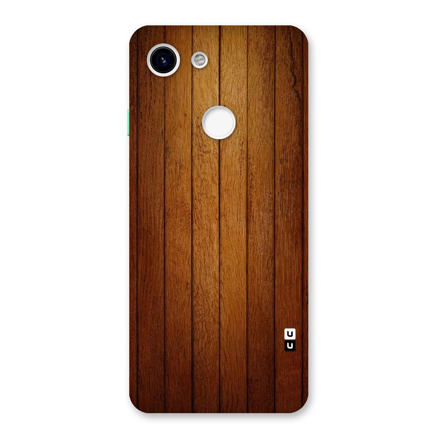 Proper Brown Wood Back Case for Google Pixel 3