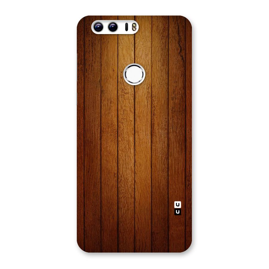 Proper Brown Wood Back Case for Honor 8