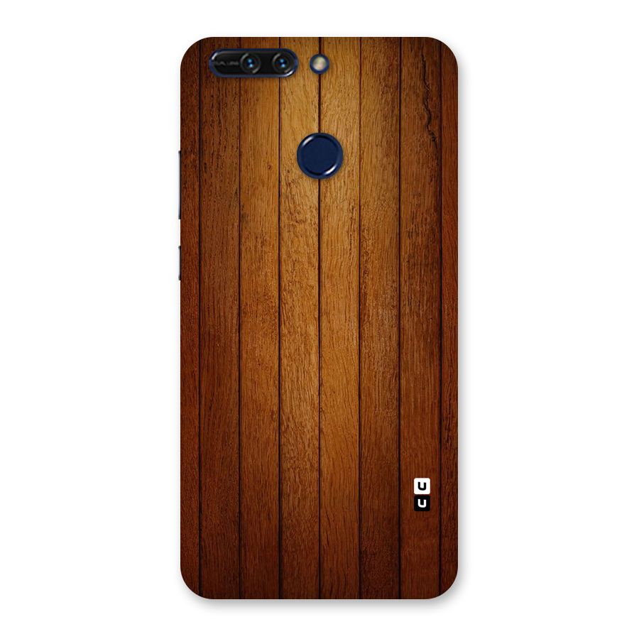 Proper Brown Wood Back Case for Honor 8 Pro