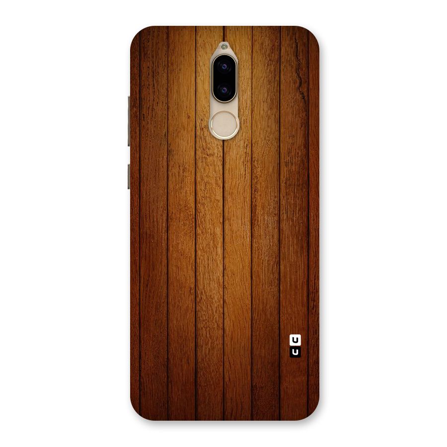 Proper Brown Wood Back Case for Honor 9i
