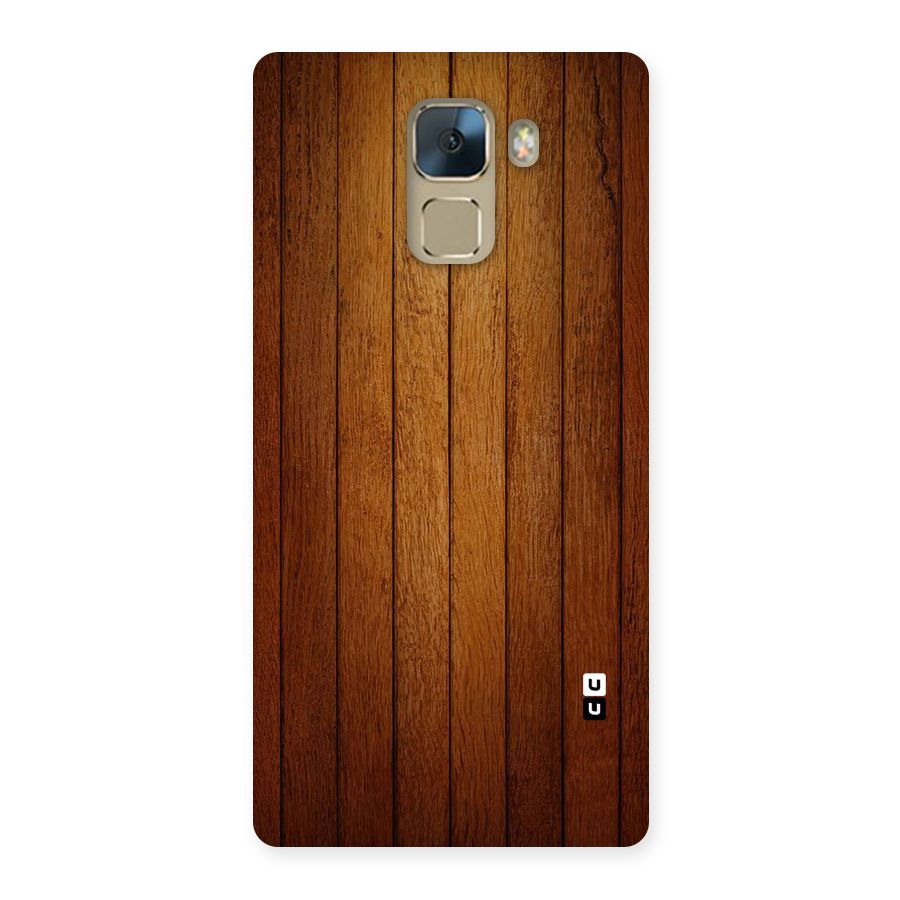 Proper Brown Wood Back Case for Huawei Honor 7