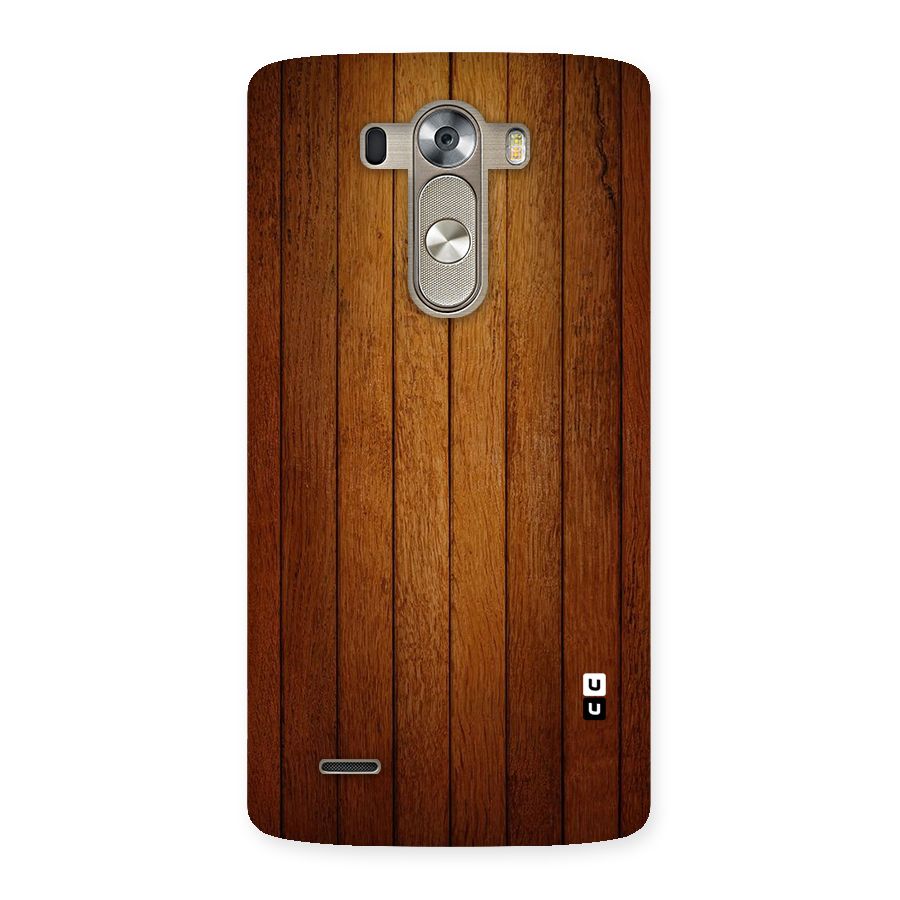 Proper Brown Wood Back Case for LG G3