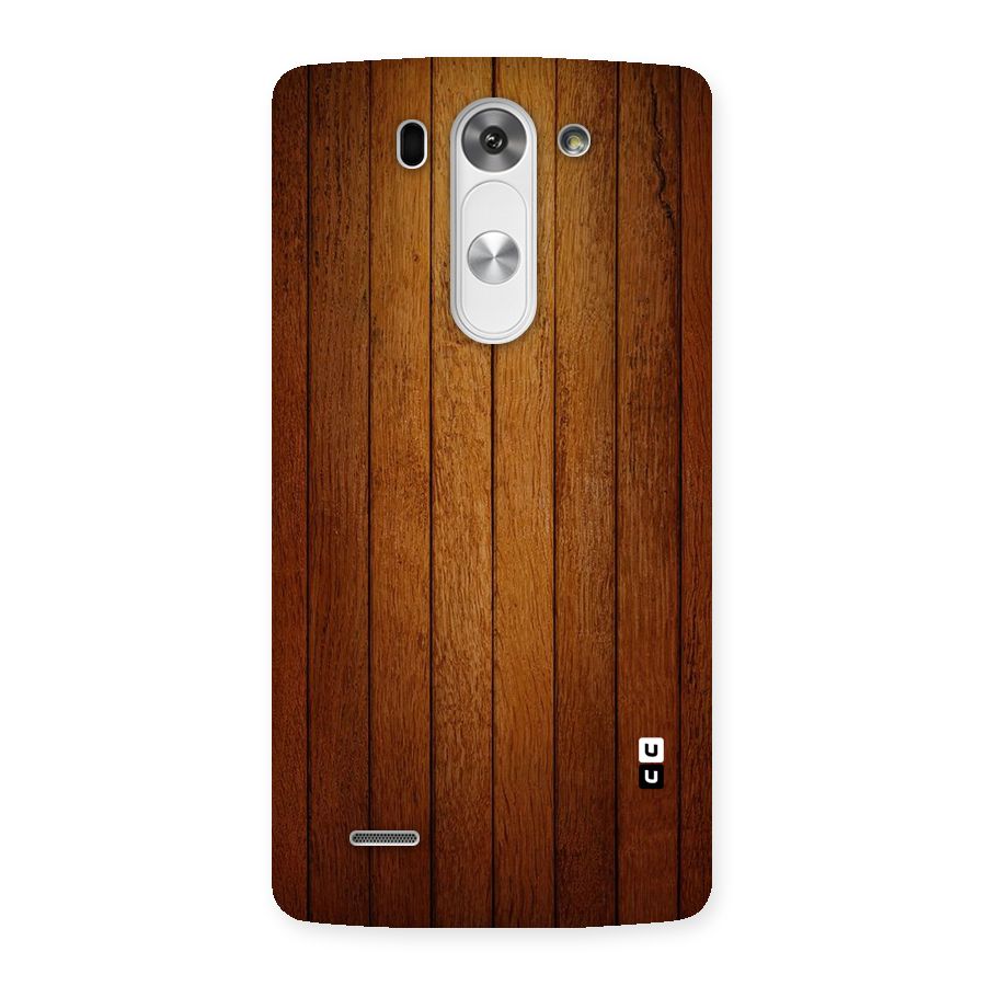 Proper Brown Wood Back Case for LG G3 Mini