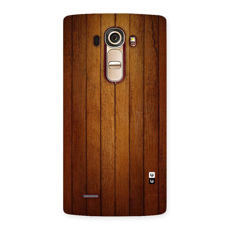 Proper Brown Wood Back Case for LG G4