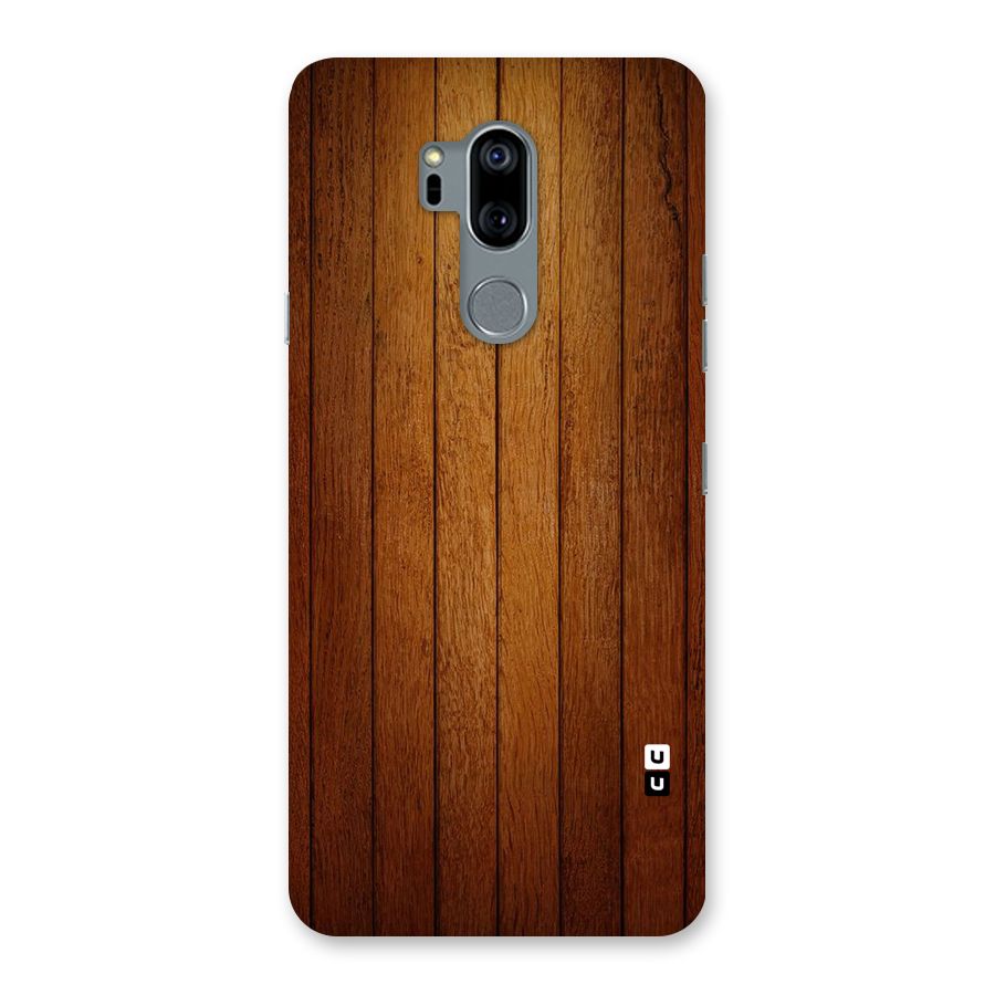 Proper Brown Wood Back Case for LG G7
