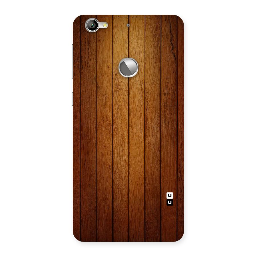 Proper Brown Wood Back Case for LeTV Le 1s