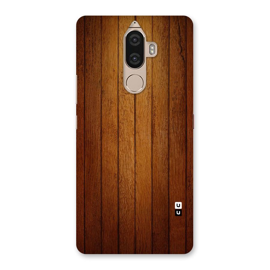 Proper Brown Wood Back Case for Lenovo K8 Note